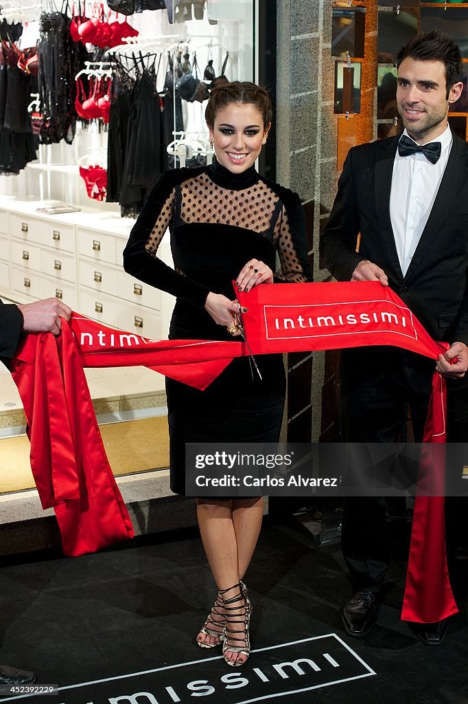 Blanca Suarez Presents 'Intimissimi' New Flagshio Store in Madrid