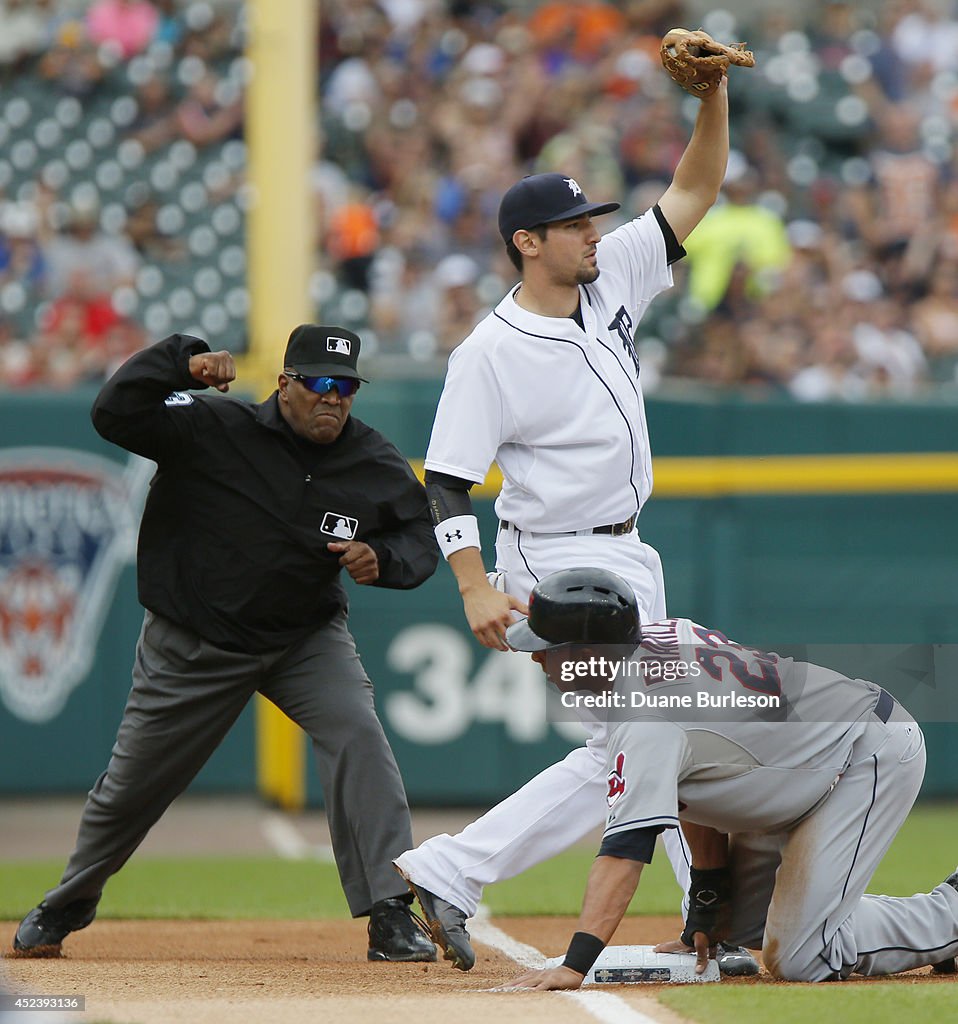 Cleveland Indians v Detroit Tigers - Game One