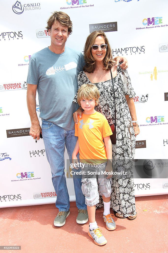 Nick Manifold, Kelly Klein, and son Lukas Rector attend the 6th