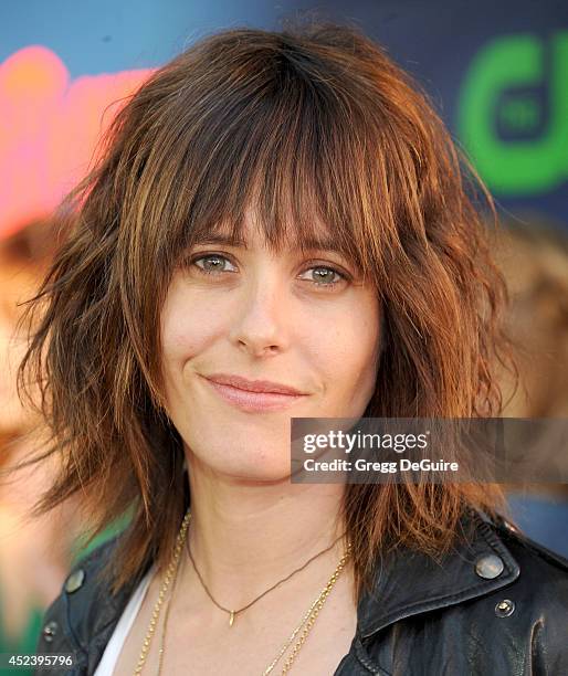 Actress Kate Moennig arrives at the 2014 Television Critics Association Summer Press Tour - CBS, CW And Showtime Party at Pacific Design Center on...