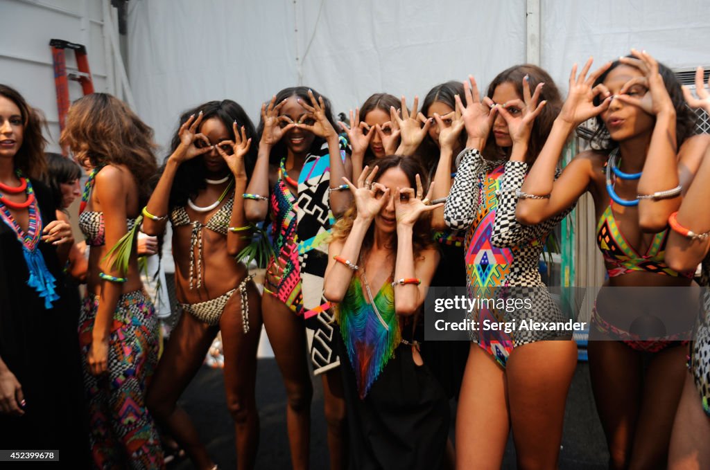 Mara Hoffman Swim - Backstage -Mercedes-Benz Fashion Week Swim 2015