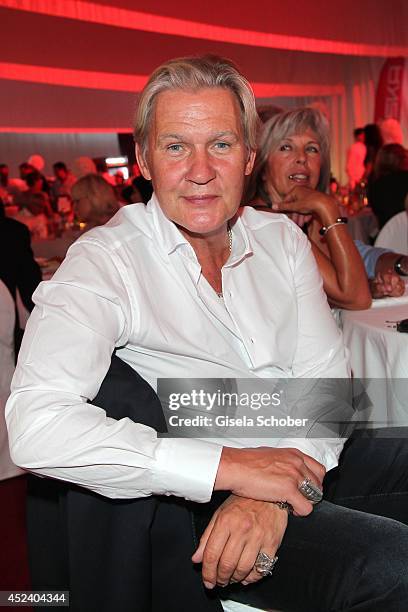 Johnny Logan attends the Kaiser Cup 2014 Gala on July 19, 2014 in Bad Griesbach near Passau, Germany.