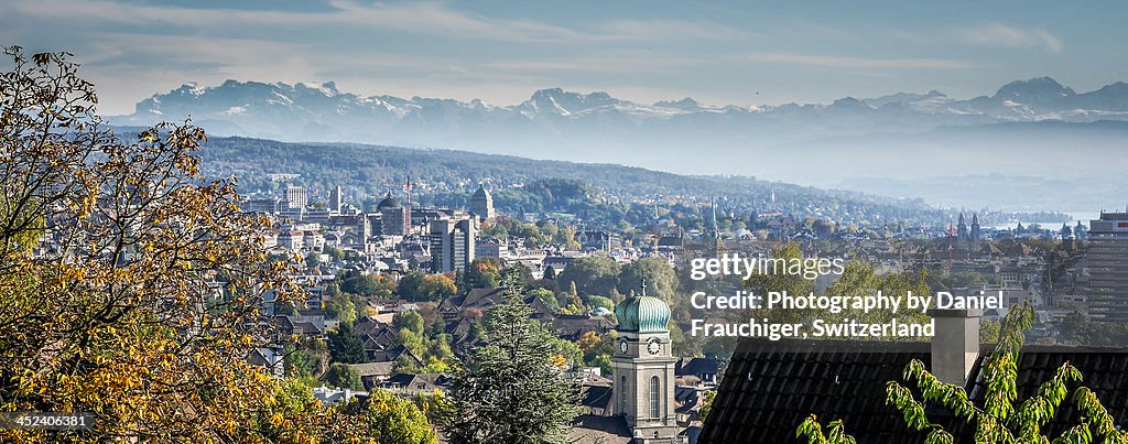 Zurich in fall