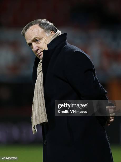 Coach Dick Advocaat of AZ during the Europa League match between AZ Alkmaar and Maccabi Haifa on November 28, 2013 in Alkmaar, The Netherlands.