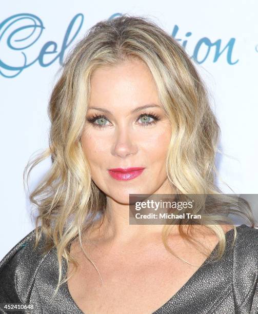 Christina Applegate arrives at The Dizzy Feet Foundation's 4th Annual Celebration of Dance Gala held at Dorothy Chandler Pavilion on July 19, 2014 in...