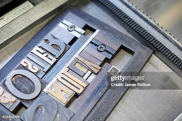 letterpress - letterpress stock pictures, royalty-free photos & images