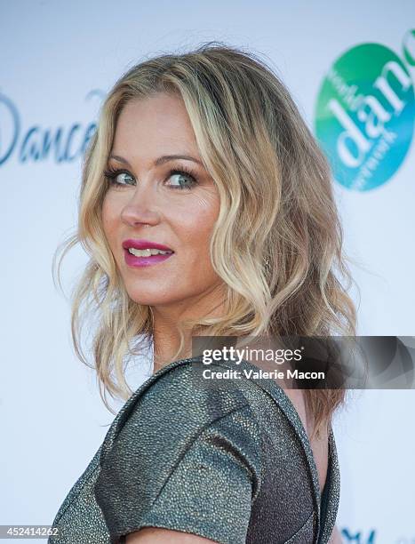 Actress Christina Applegate arrives at the 4th Annual Celebration Of Dance Gala Presented By The Dizzy Feet Foundation at Dorothy Chandler Pavilion...