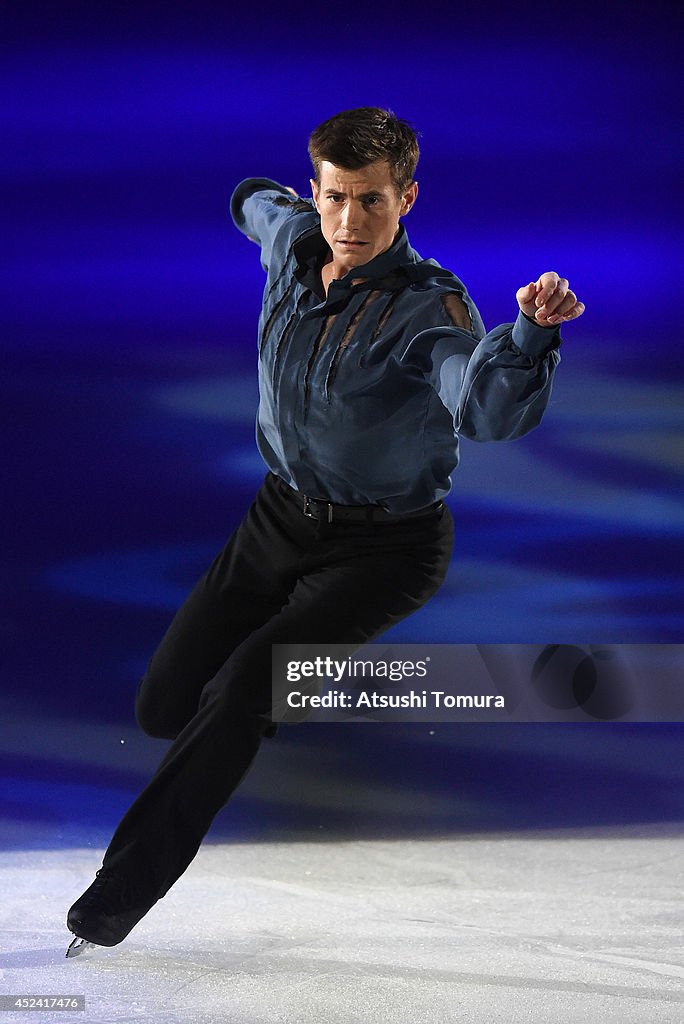 Josh Buttle Jeffrey Buttle of Canada performs his routine during THE ICE 2014 at ...