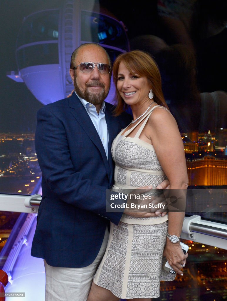 Original Real Housewives Of NYC Jill Zarin And Celebrity Comedian Heather McDonald Ride The High Roller In Las Vegas