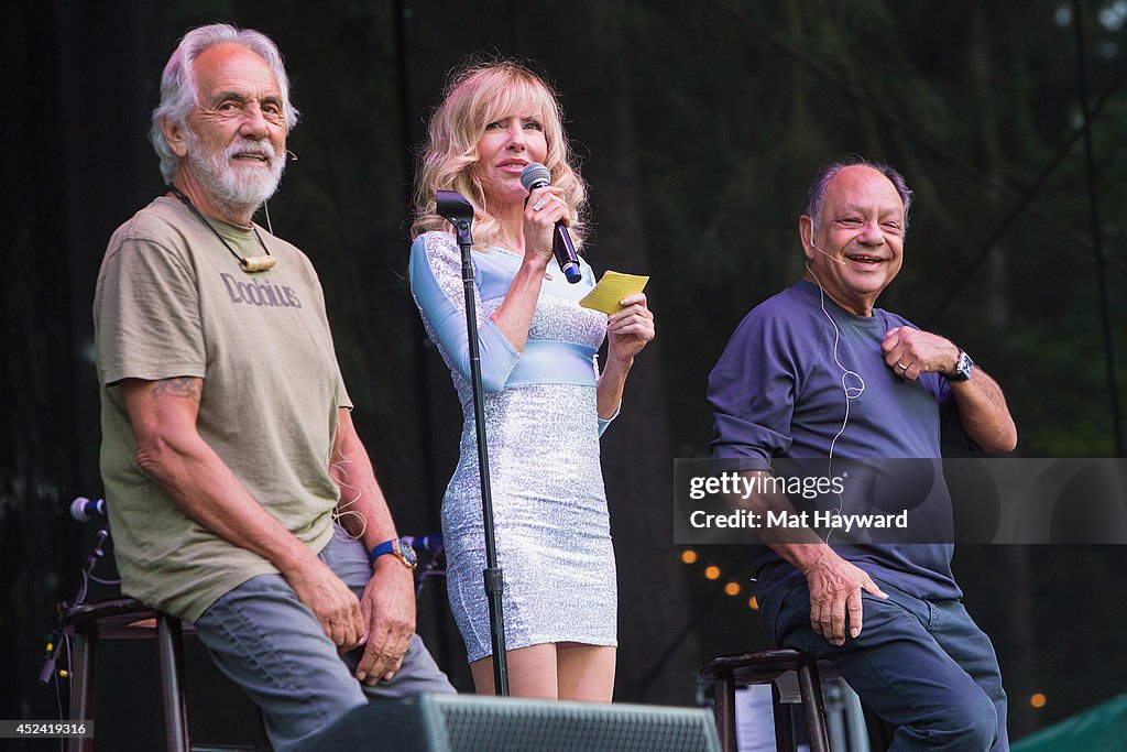 Cheech And Chong Perform At Marymoor Park