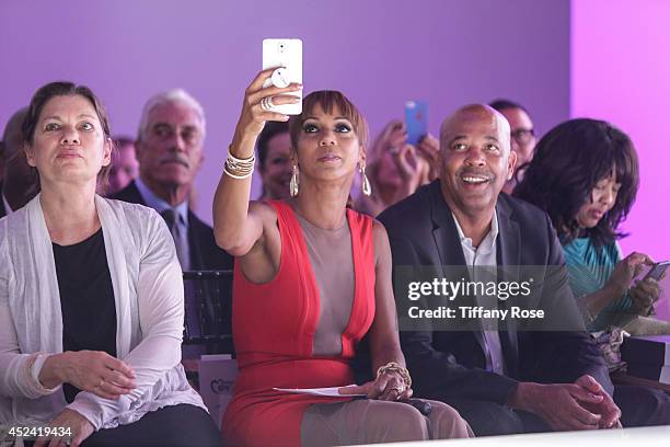 Holly Robinson Peete attends the 16th Annual DesignCare to Benefit The HollyRod Foundation at The Lot Studios on July 19, 2014 in Los Angeles,...