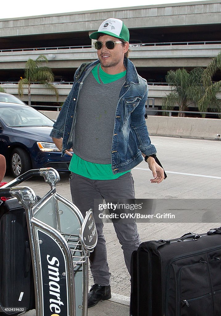 Celebrity Sightings In Los Angeles - July 19, 2014