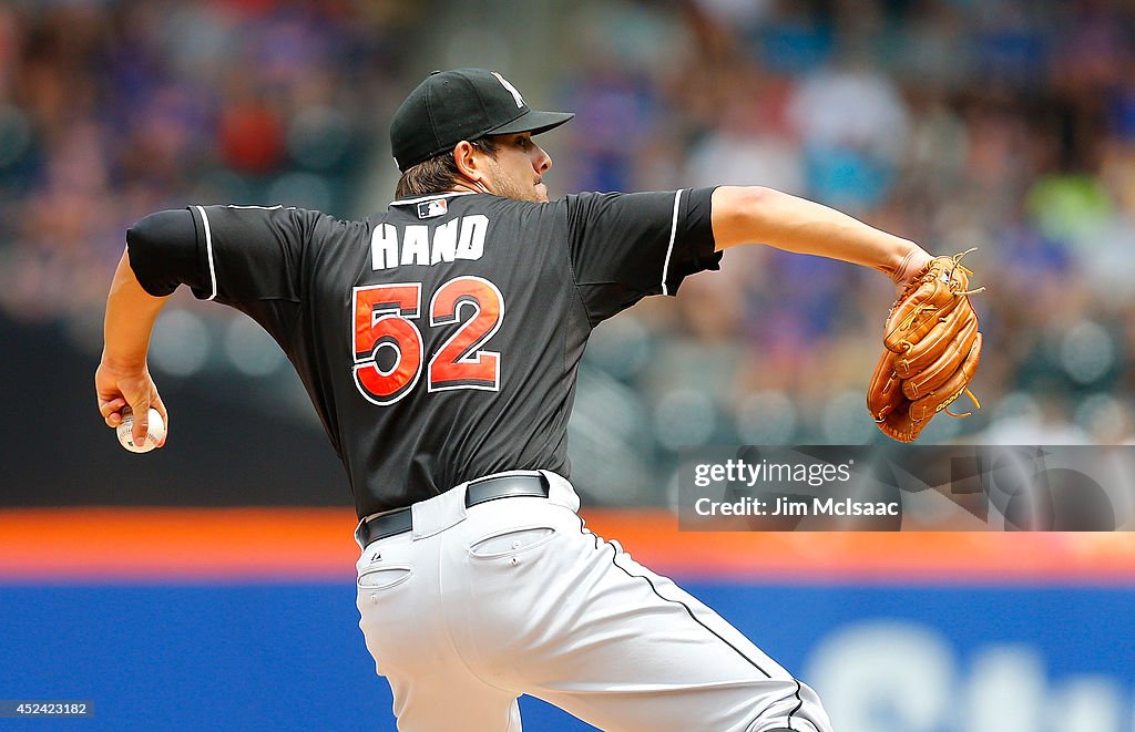 Miami Marlins v New York Mets