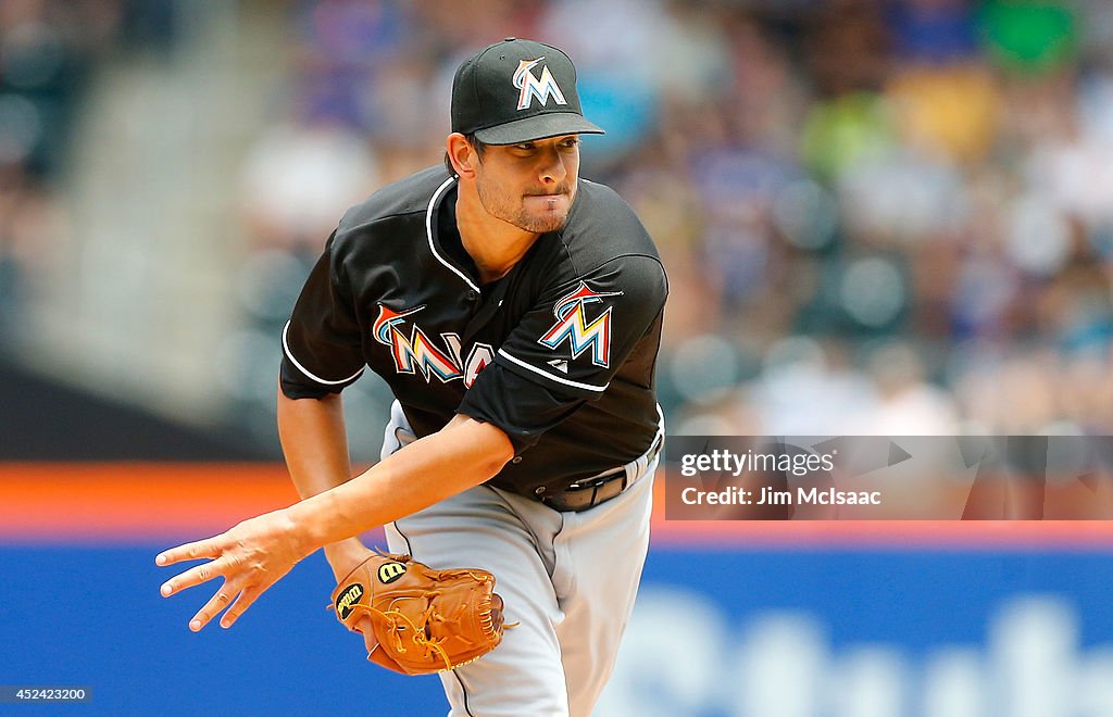 Miami Marlins v New York Mets