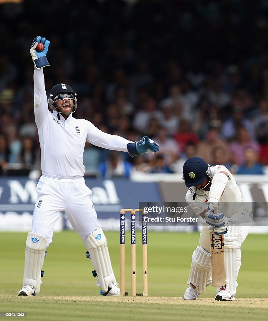 England v India: 2nd Investec Test - Day Four