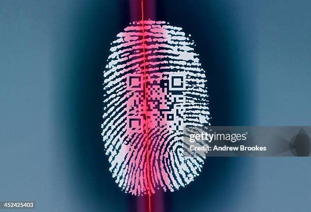 Dna Qr Code Dna Barcode Stock-Fotos und Bilder - Getty Images