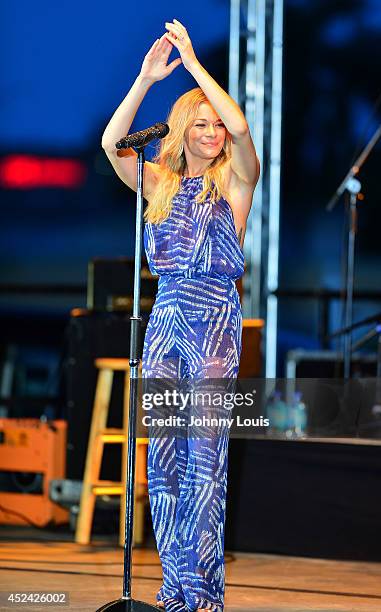 LeAnn Rimes performs at Mardi Gras Casino on July 19, 2014 in Hallandale, Florida.