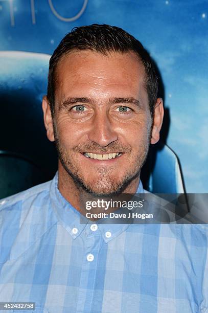 Will Mellor attends a special screening of "Earth To Echo" at The Mayfair Hotel on July 20, 2014 in London, England.
