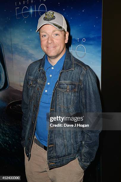 Rufus Hound attends a special screening of "Earth To Echo" at The Mayfair Hotel on July 20, 2014 in London, England.