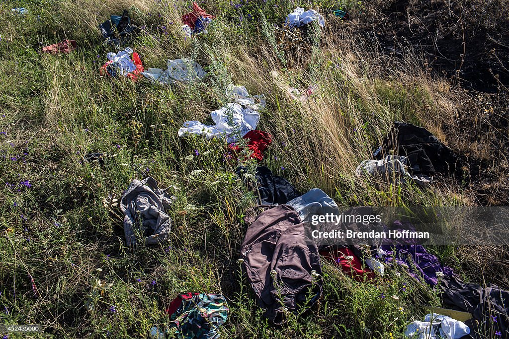 298 Crew And Passengers Perish On Flight MH17 After Suspected Missile Attack In Ukraine