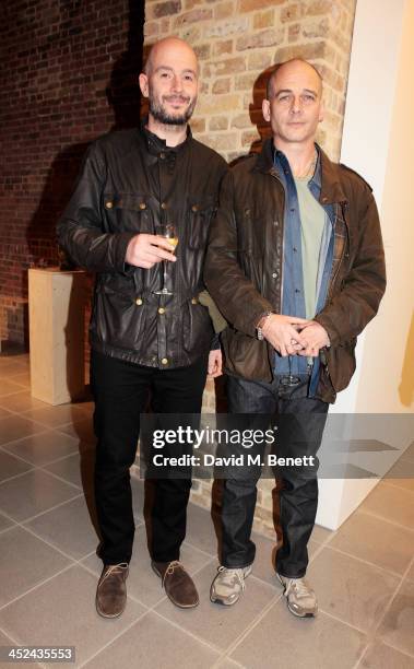 Jake Chapman and Dinos Chapman attend the patron's private view of 'Jake and Dinos Chapman: Come and See', a new exhibition at The Serpentine Sackler...