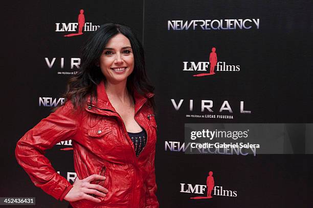 Andrea Duro attends 'Viral' Madrid Premiere at Capitol cinema on November 28, 2013 in Madrid, Spain.