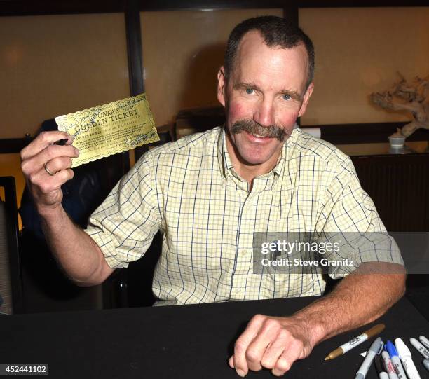 Peter Ostrum Poses at The Hollywood Show - Day 2 at Westin Los Angeles Airport on July 20, 2014 in Los Angeles, California.