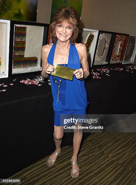 Denise Nickerson Poses at The Hollywood Show - Day 2 at Westin Los Angeles Airport on July 20, 2014 in Los Angeles, California.