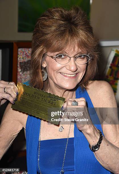 Denise Nickerson Poses at The Hollywood Show - Day 2 at Westin Los Angeles Airport on July 20, 2014 in Los Angeles, California.