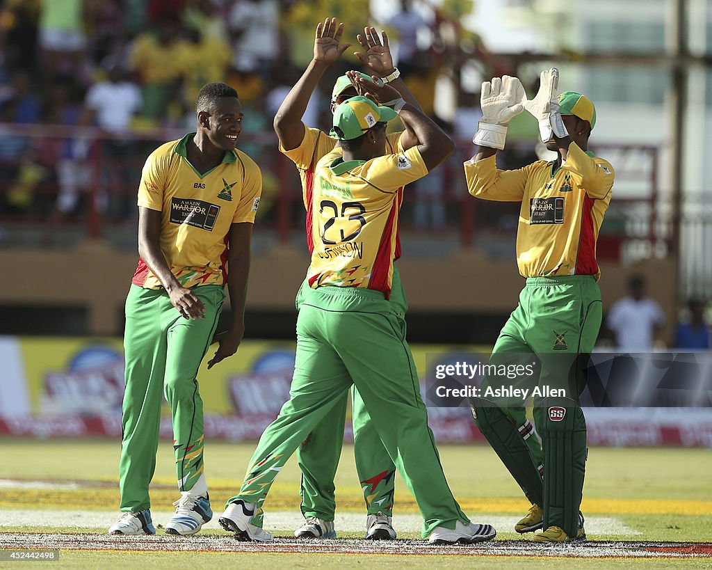 Guyana Amazon Warriors v Jamaica Tallawahs - CPL 2014