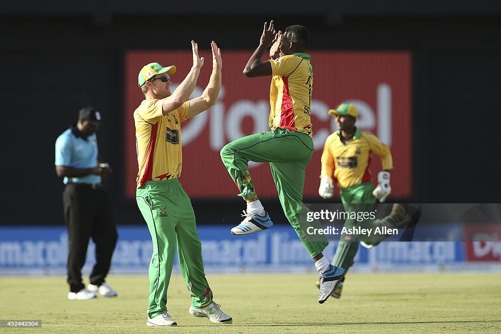 Guyana Amazon Warriors v Jamaica Tallawahs - CPL 2014
