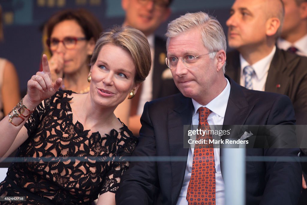 Belgium Royals Preparations Ahead Of National Day Of Belgium 2014