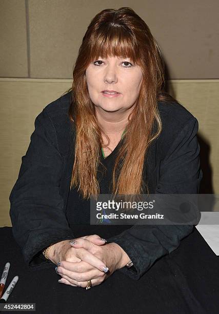Suzanne Crough Poses at The Hollywood Show - Day 2 at Westin Los Angeles Airport on July 20, 2014 in Los Angeles, California.