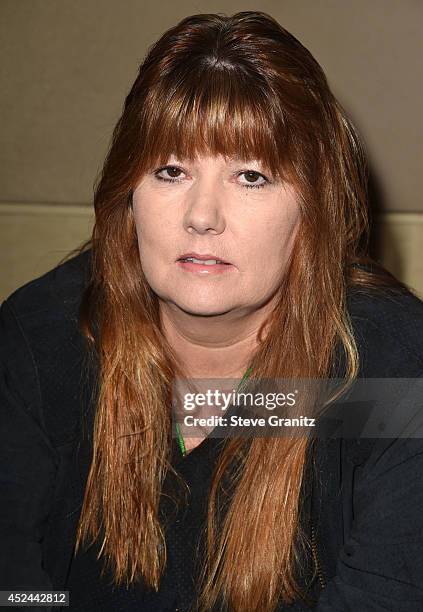 Suzanne Crough Poses at The Hollywood Show - Day 2 at Westin Los Angeles Airport on July 20, 2014 in Los Angeles, California.