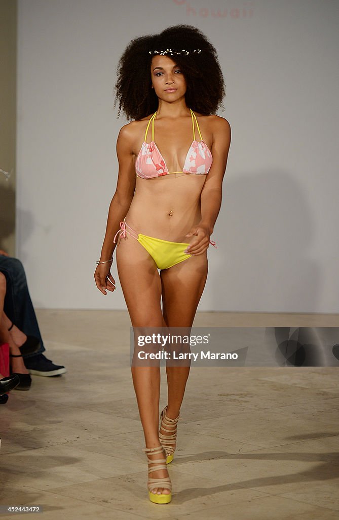 Meegan Elizabeth Hawaii Presentation - Mercedes-Benz Fashion Week Swim 2015