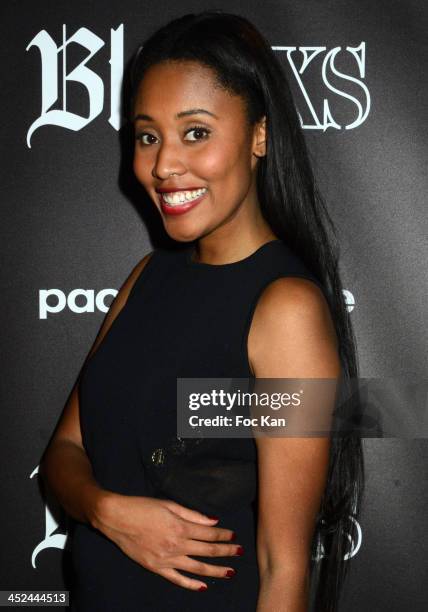 Brown attends The VV Brown Show Case Hosted By Paco Rabanne Excess Diary Perfume at the Tiitty Twister Club on November 28, 2013 in Paris, France.