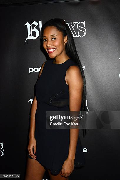 Brown attends The VV Brown Show Case Hosted By Paco Rabanne Excess Diary Perfume at the Tiitty Twister Club on November 28, 2013 in Paris, France.