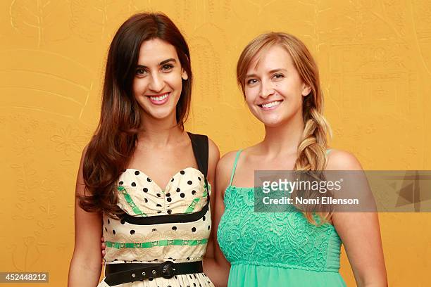 Natalie Zfat and Whitney Tresse attend Natalie Zfat's Brunch at Clement Restaurant in the Peninsula Hotel on July 20, 2014 in New York City.