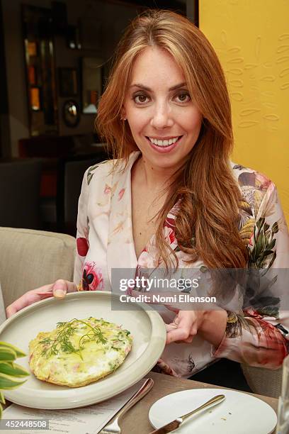 Maggie Gray attends Natalie Zfat's Brunch at Clement Restaurant in the Peninsula Hotel on July 20, 2014 in New York City.