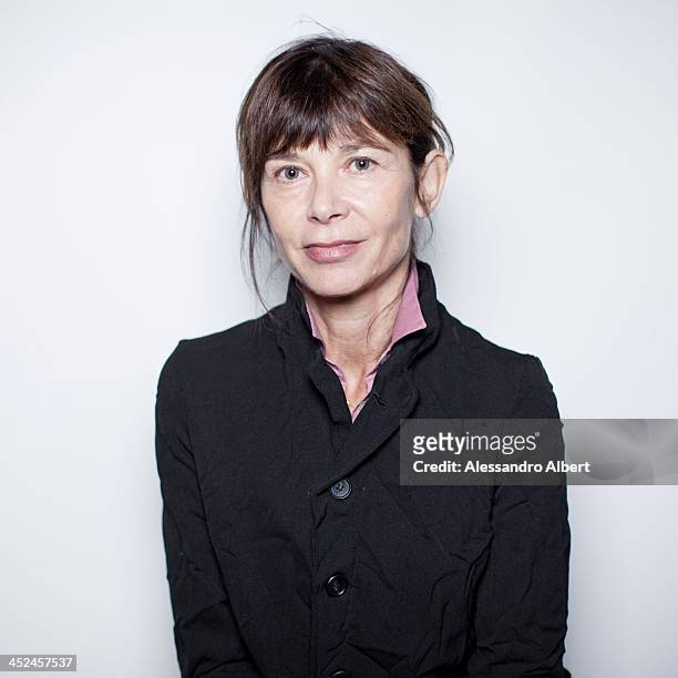 Writer Francesca Marciano is photographed for Self Assignment during 31Turin Film Festival on November 26, 2013 in Turin, Italy.