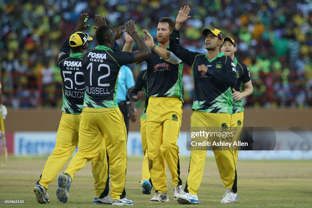 Guyana Amazon Warriors v Jamaica Tallawahs - CPL 2014