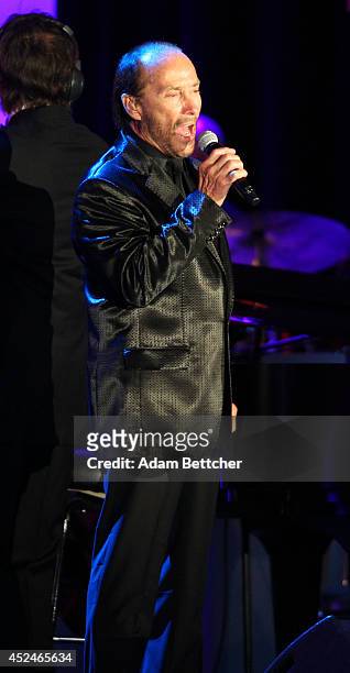Lee Greenwood performs during the 2014 Starkey Hearing Foundation So The World May Hear Gala at the St. Paul RiverCentre on July 20, 2014 in St....