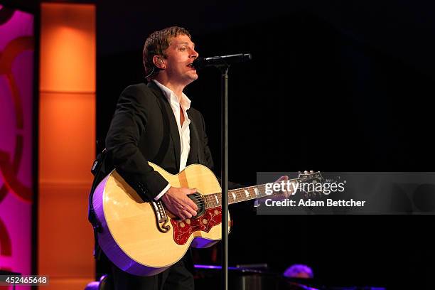 Rob Thomas performs during the 2014 Starkey Hearing Foundation So The World May Hear Gala at the St. Paul RiverCentre on July 20, 2014 in St. Paul,...