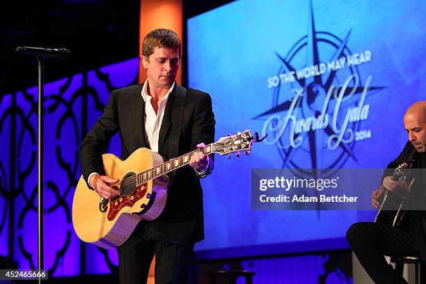 Rob Thomas performs during the 2014 Starkey Hearing Foundation So The World May Hear Gala at the St. Paul RiverCentre on July 20, 2014 in St. Paul,...