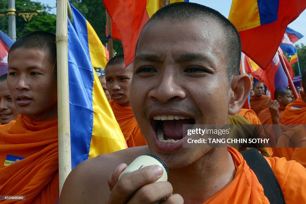 CAMBODIA-VIETNAM-PROTEST