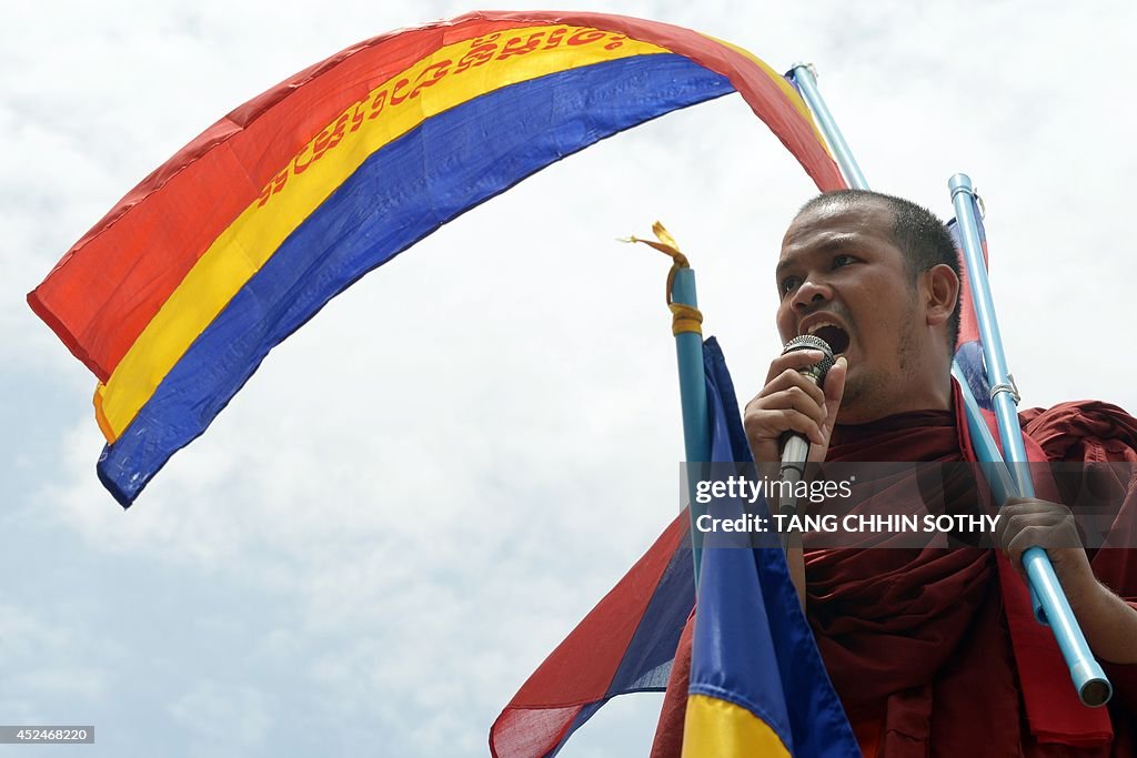 CAMBODIA-VIETNAM-PROTEST
