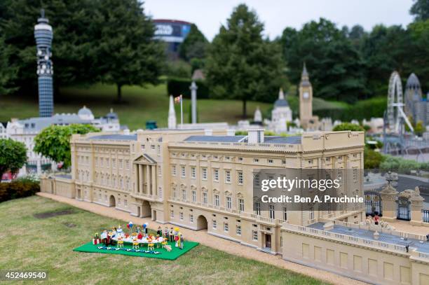 Legoland Windsor host a 1st birthday party for Prince George of Cambridge at LEGOLAND Windsor on July 21, 2014 in Windsor, England.