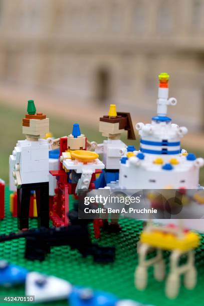 Legoland Windsor host a 1st birthday party for Prince George of Cambridge at LEGOLAND Windsor on July 21, 2014 in Windsor, England.