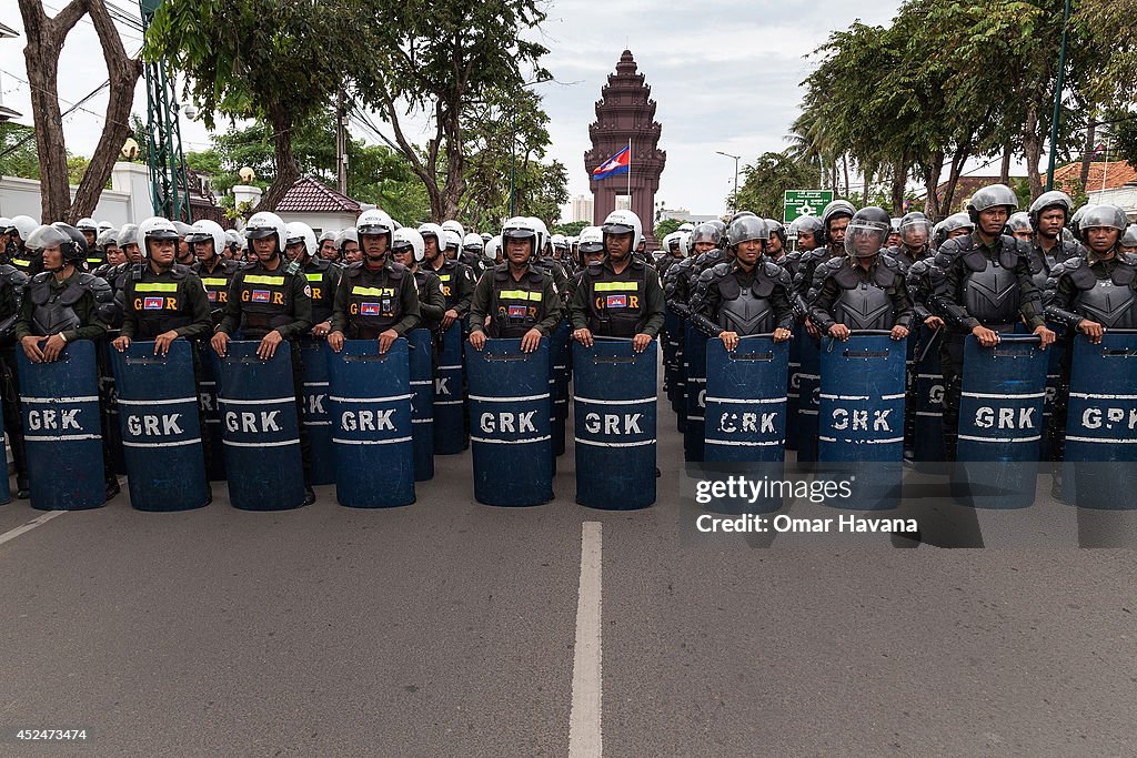 Cambodians Protest Against Vietnam's Historical Integrity Around The Khmer Krom Territory