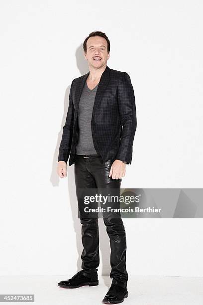 Actor Samuel Le Bihan is photographed for Self Assignment on October 28, 2013 in Paris, France.